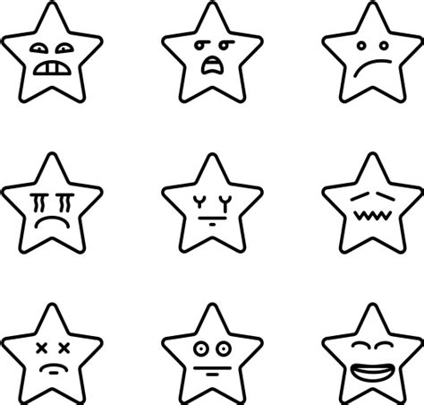 Free Star Emoji Black And White Download Free Star Emoji Black And