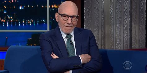 Video Sir Patrick Stewart Talks Picard On The Late Show With Stephen