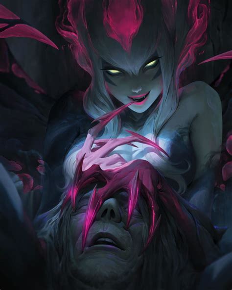 Evelynn League Of Legends Fan Art Art Of Lol