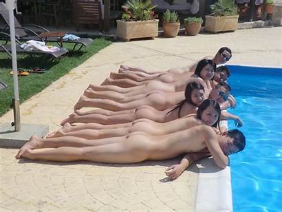 Naturists Young Naturist West Nudist Meets East