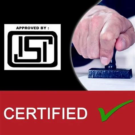 Isi Mark Certification Service At Rs 60000certificate In Delhi Id