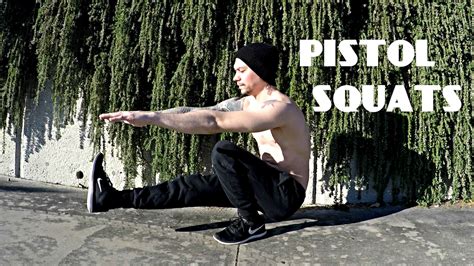 Pistol Squat Variations Make One Legged Squats Funner Youtube