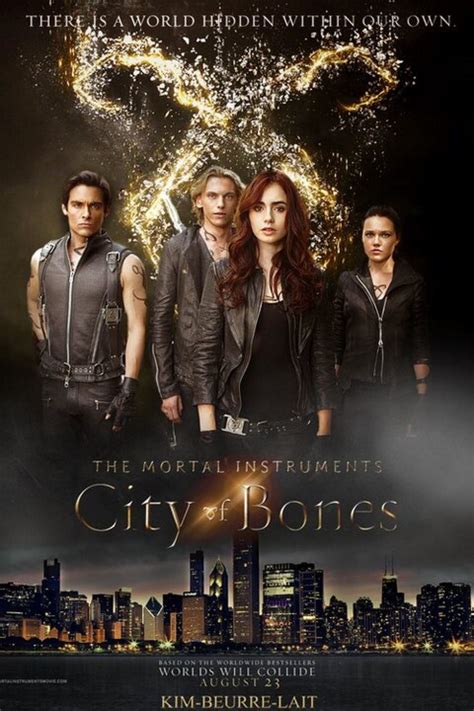 The Mortal Instruments City Of Bones ~ Fan Made I Think Poster With Characters The
