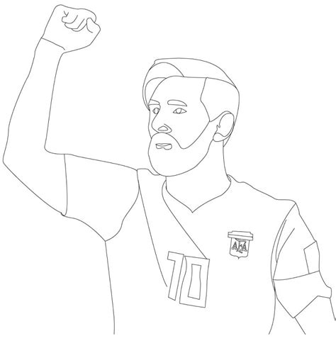 Lionel Messi Coloring Page Free Printable Coloring Pages My XXX Hot Girl
