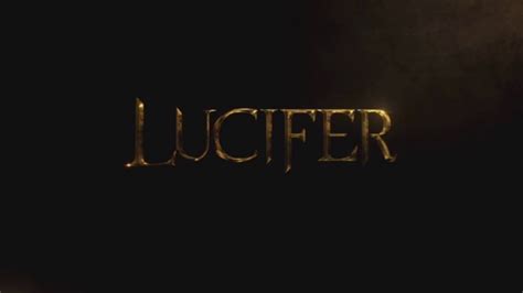 Lucifer Opening Title Youtube