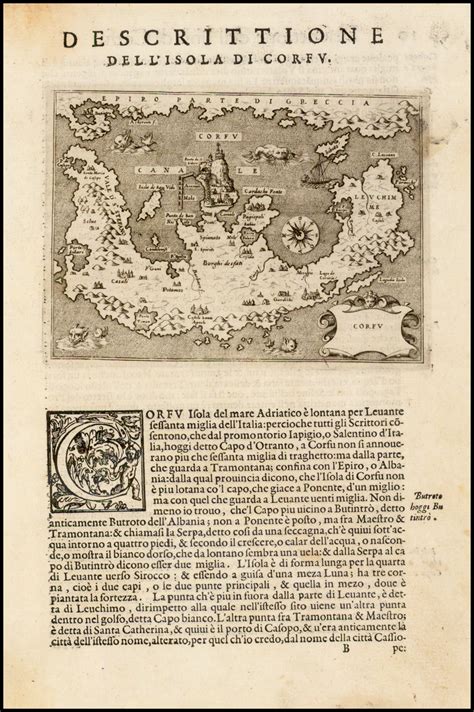Corfu Barry Lawrence Ruderman Antique Maps Inc