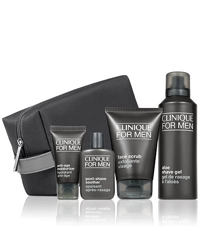 24 oz, all about eyes serum.17 oz, moisture surge extended thirst thirst relief.5 oz 6 pcs gift & value set. Clinique Great Skin For Him Christmas Gift Set | Clinique ...