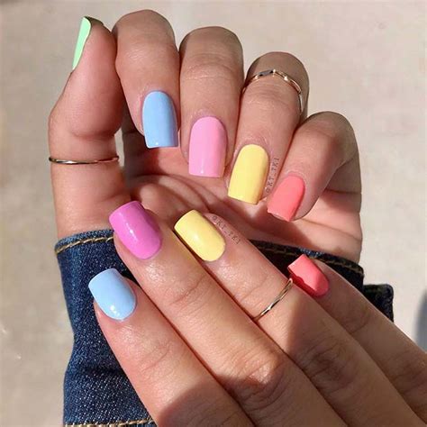 21 Short Nail Designs For Summer 2020 Page 2 Of 2 Stayglam