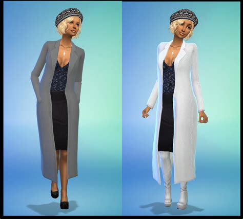 My Sims 4 Blog Starlords Accessory Coat In 14 Recolors By Blewis