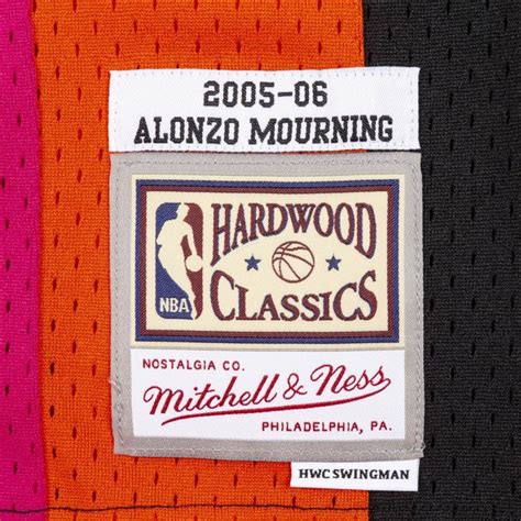 2005 06 Miami Heat Swingman Jersey Alonzo Mourning Basket4ballers