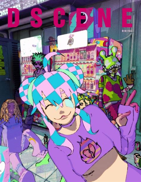 Virtual Music Star Yameii Takes Dscene Magazines February 2023 Cover