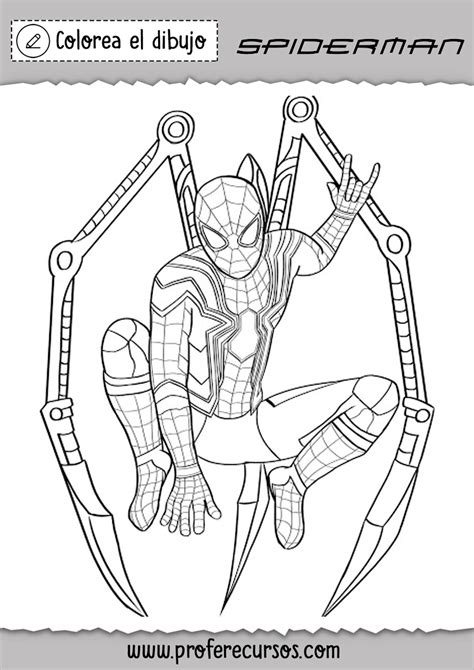 Spiderman Coloring Avengers Coloring Spiderman Drawing Free Coloring