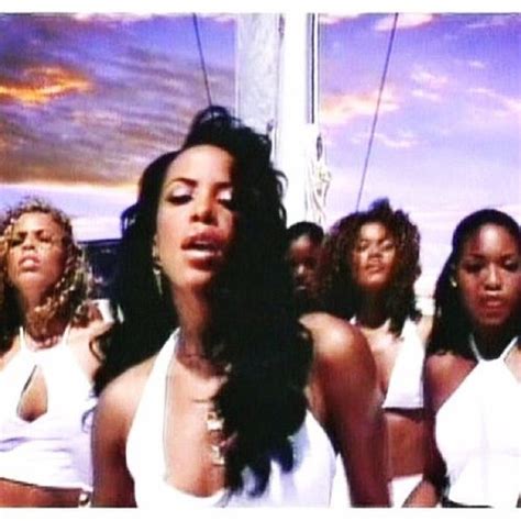 An Edited Still From Aaliyahs Rock The Boat With Images Aaliyah