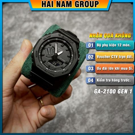 Đồng Hồ Thể Thao Nam G Shock Ga 2100 1a Full Phụ Kiện Shopee Việt Nam