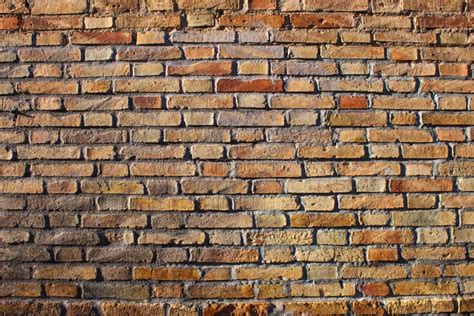 Smooth Red Brick Wall Of The House Stock Photo Image Of Brickwork