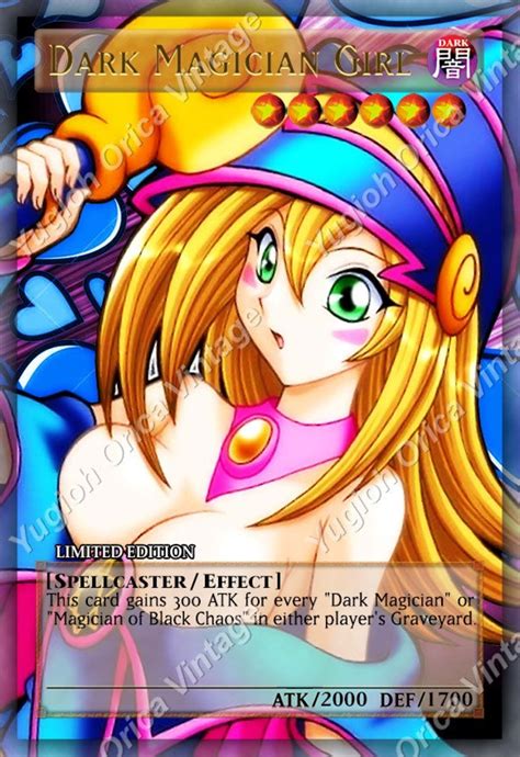 Yugioh Orica Dark Magician Girl 8 Cards Alternate Art Etsy