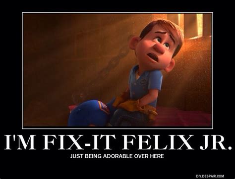 I Love Fix It Felix Jr Hes So Adorable ️ ️😆 Fix It Felix Jr Wreck