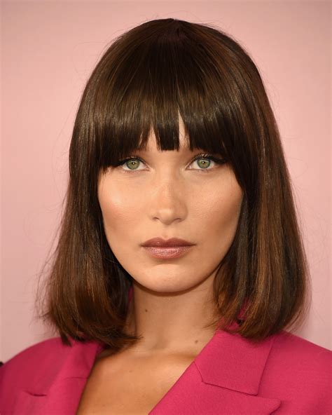 Best Fringe Hairstyles For 2017 How To Pull Off A Fringe Haircut