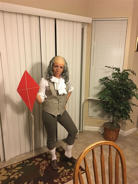 Perhaps the story gained traction because fr there is no scholarly evidence than benjamin franklin had syphilis, despite the wide. Ben Franklin Halloween Costume. Funny costumes. | Benjamin ...