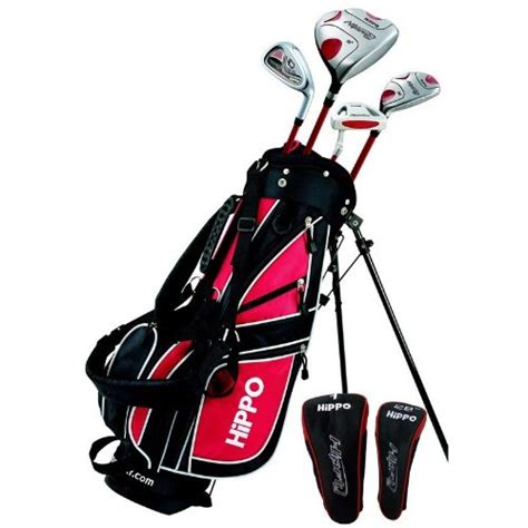 The Golf Club Reviews Hippo Hipfly Red Junior Set Ages 6 8 Right