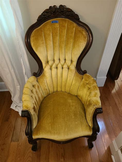 Lot 102 Kimball Furniture Reproductions Chair Great Condition