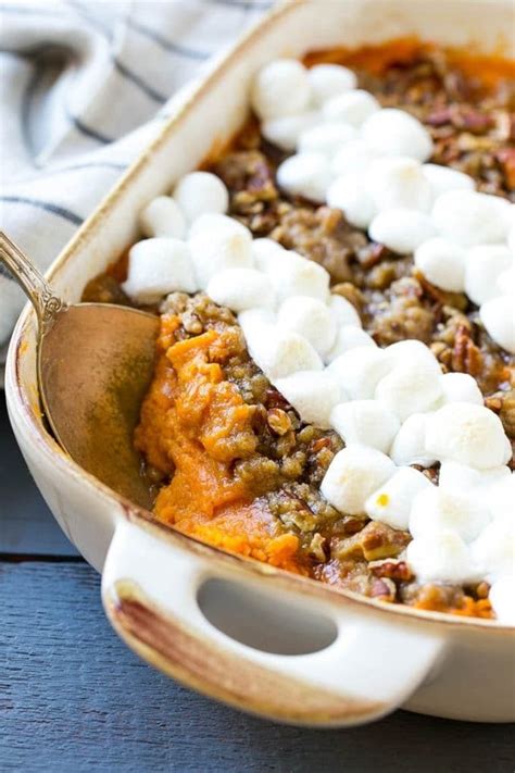Sweet Potato Casserole With Marshmallows Dinner At The Zoo