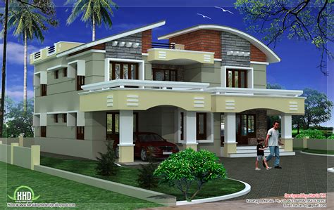 Double Storey Luxury Home Design Kerala House Design