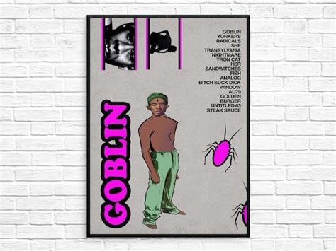 Tyler The Creator Goblin Album Poster Etsy Finland