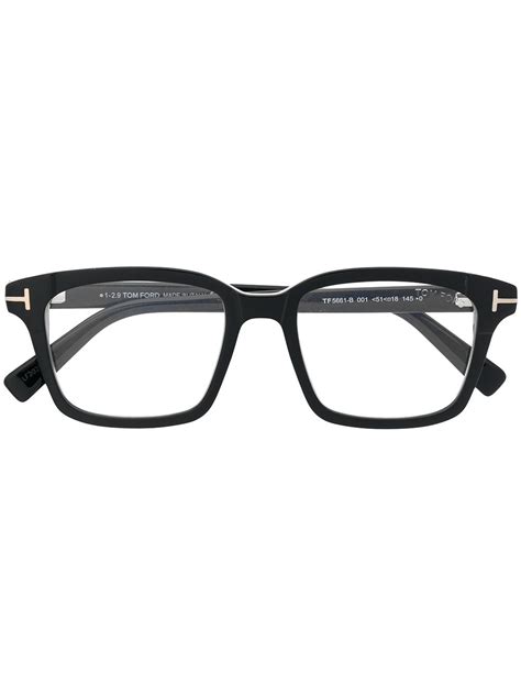 Tom Ford Eyewear Rectangular Frame Glasses Farfetch