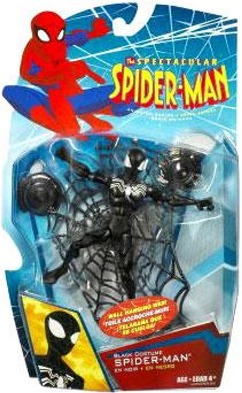 The Spectacular Spider Man Spider Charged Black Costume Spider Man