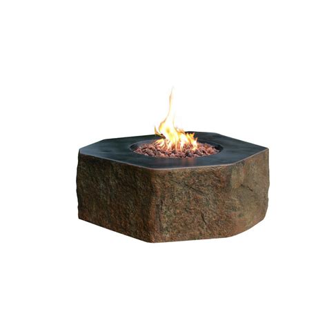 If you prefer fire pits to patio heaters, our top pick is a model that can be run on propane or fitted out for natural gas with an included upgrade kit. Elementi Columbia 36 in. x 16 in. Hexagon Concrete Propane ...