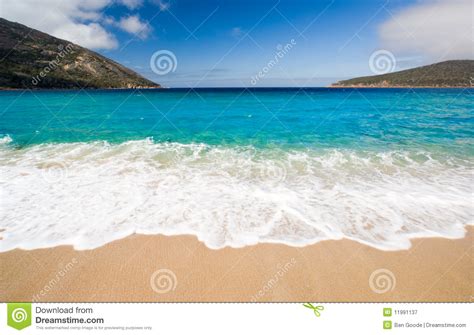 Beautiful Beach Scene Stock Image Image Of Vacation