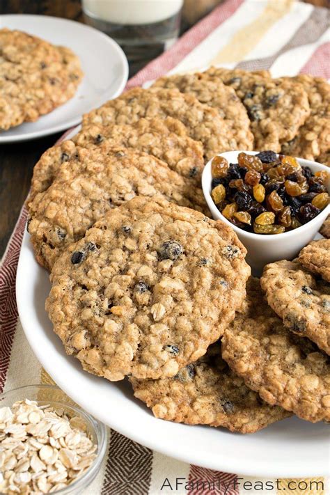 This best oatmeal cookies recipe is made with raisins or chocolate chips or even peanut butter. Oatmeal Raisin Cookies | Recipe | Raisin cookies, Oatmeal ...