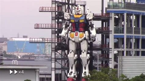 Japanese Company Reveals Life Sized Gundam Anime Robot