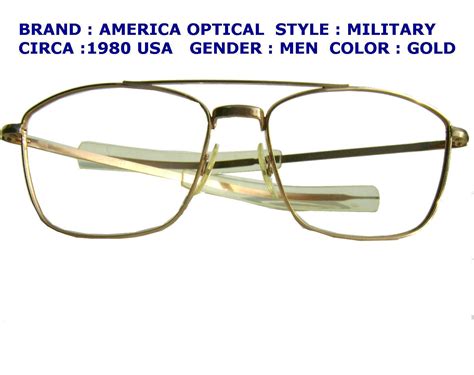 F G 58 Pilot Sun American Optical Aviator Eyeglasses Pilot