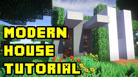 Minecraft Modern House Build Tutorial Xboxpcpeps3