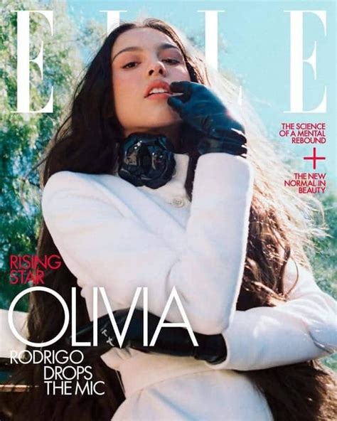In Photos Fil Am Singer Olivia Rodrigo Graces The Cover Of Elle Magazine