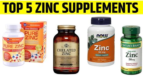 Zinc Supplements Review Best Zinc Supplements 2021 Buying Guide Youtube