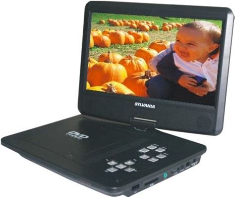 Sylvania Sdvd1030 Portable Dvd Player 10 Inch Tft Lcd Swivel Screen