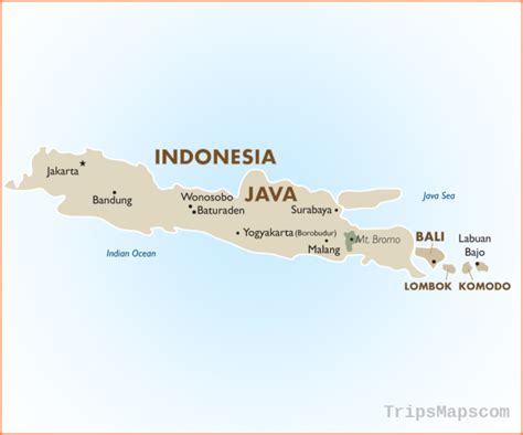 Map Of Bandung City Indonesia Washington Map State