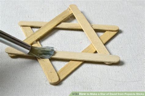 How To Make A Star Of David From Popsicle Sticks With Pictures