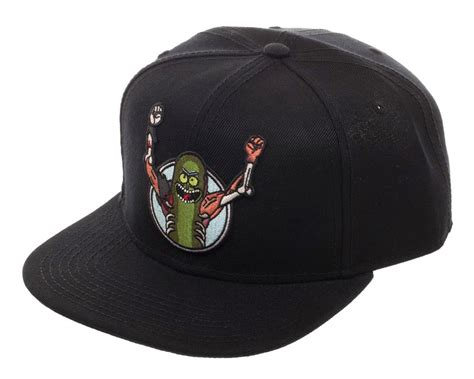 Bioworld Rick And Morty Pickle Rick Hat Snapback