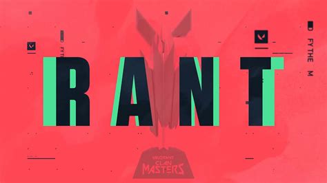 Riot Valorant Clan Masters Graphic Asset On Behance
