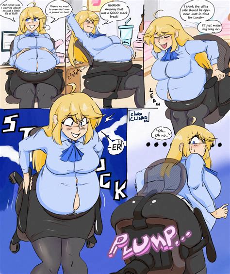 Rule 34 1girls Belly Big Ass Big Belly Blonde Hair Clinkoclinko Comic