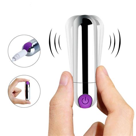buy mini bullet vibrator 10 speed waterproof g spot clitoris stimulator anal dildo usb