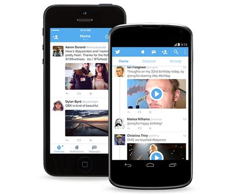 Twitter For Android And Ios Updated Brings A New Look And Ability To