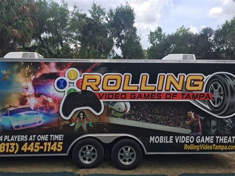 Rolling Video Games Of Tampa Mobile Video Game Party Bus Pinellas