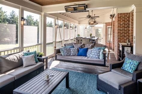Brentwood Tn Screened Porch Transformation Delights Homeowners