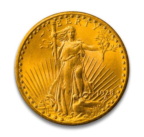 Coins World Coins 1928 Usa 20 Gold Coin Choice Uncirculated