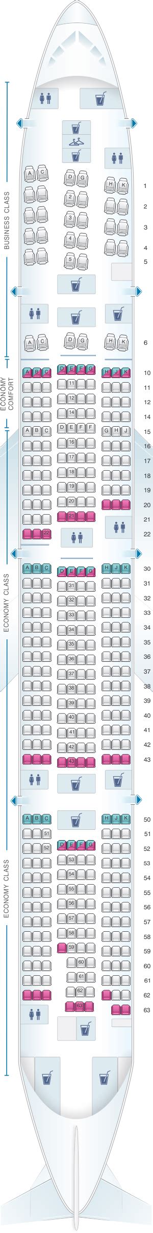 Klm Boeing 777 200 Seat Map Tutor Suhu